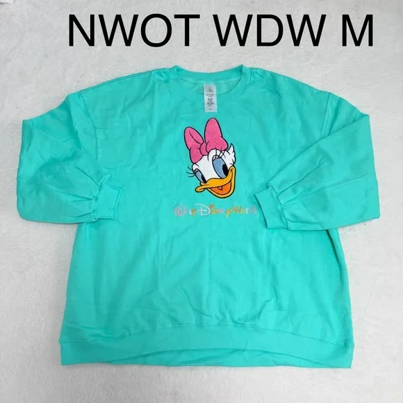 Disney Teal Crewneck Sweatshirt - Picture 9 of 15